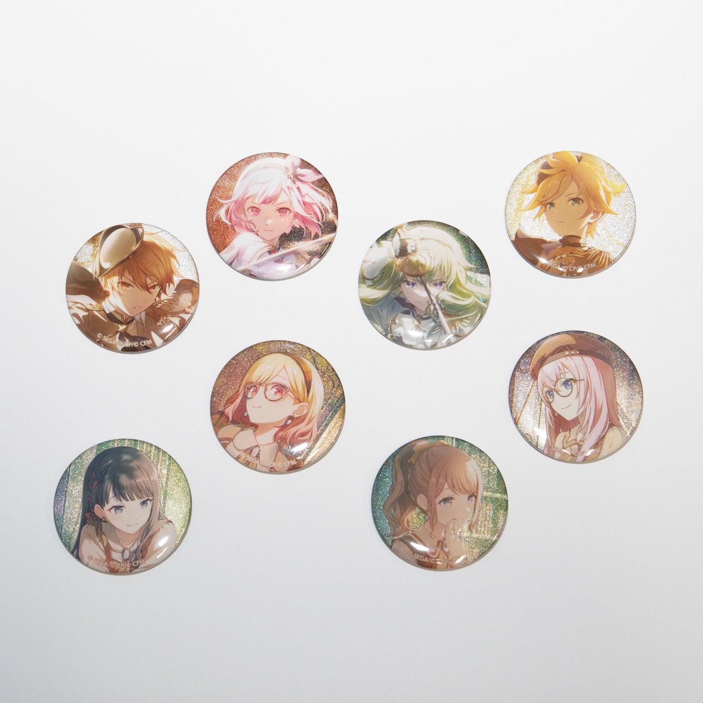 【予約商品】グリッター缶バッジ イベントイラストコレクション vol.48 B BOX 特典付き［日野森 志歩］