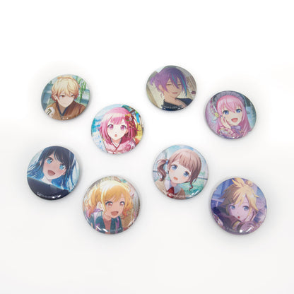 【予約商品】グリッター缶バッジ イベントイラストコレクション vol.45 A BOX 特典付き［草薙 寧々］