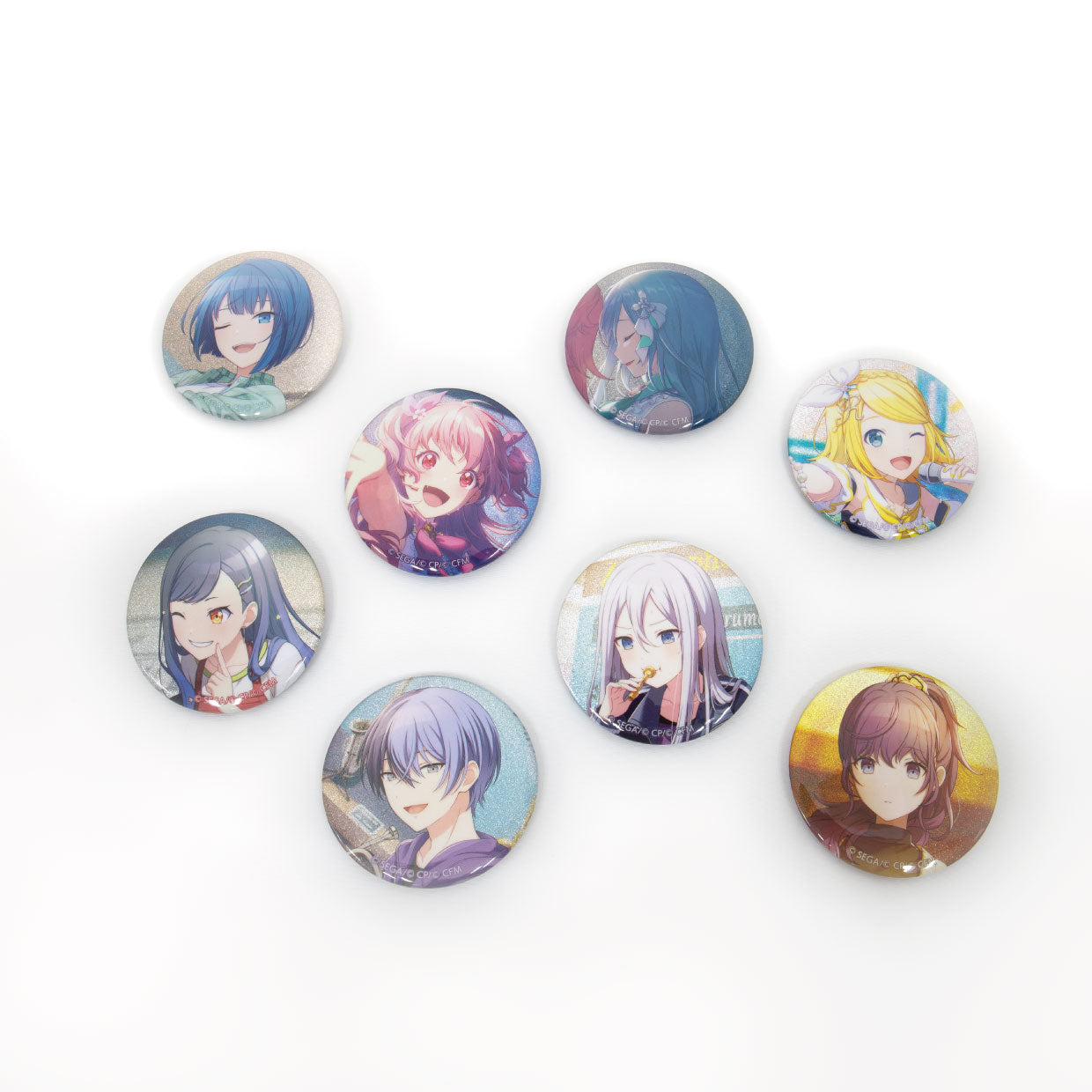 【予約商品】グリッター缶バッジ イベントイラストコレクション vol.45 B BOX 特典付き［天馬 咲希］