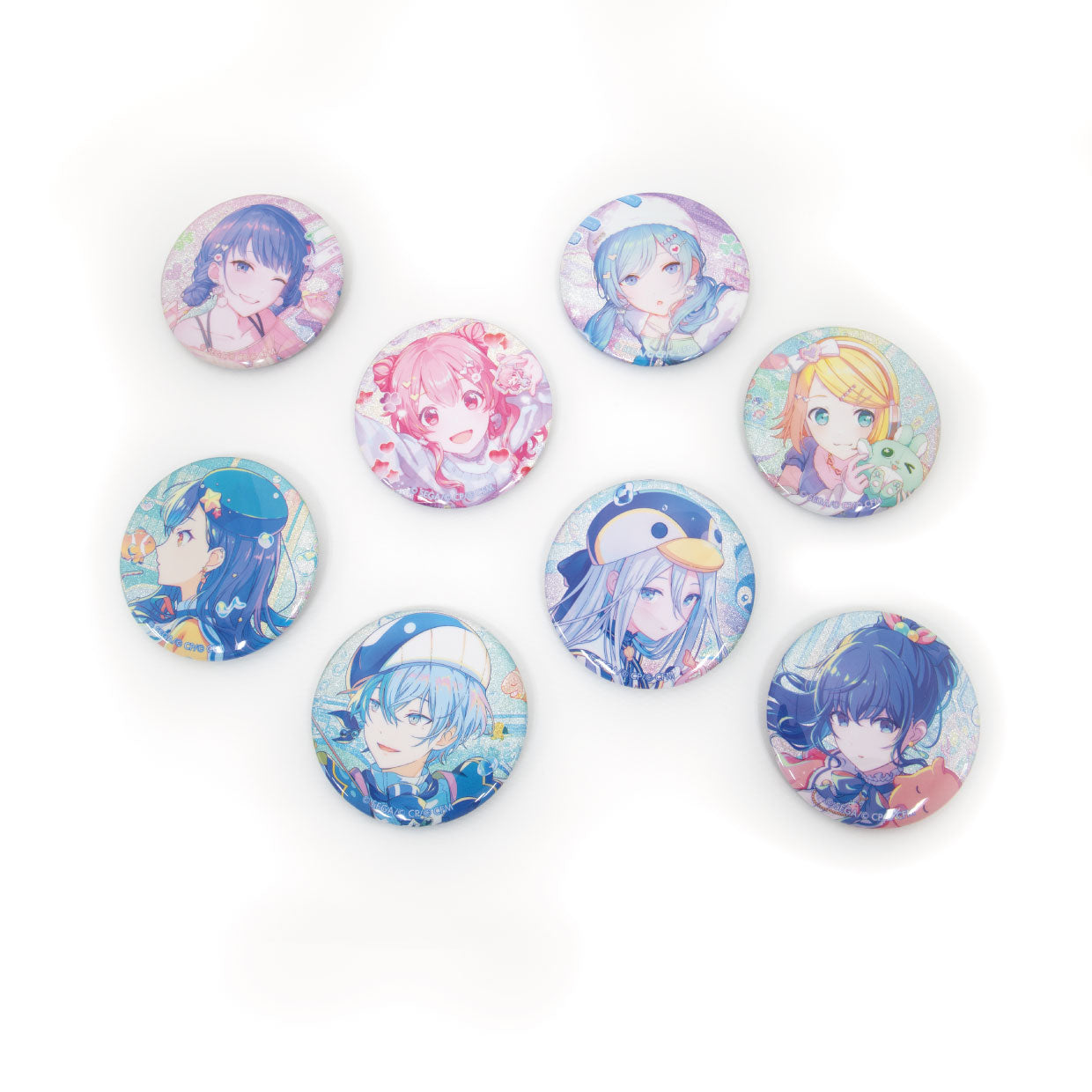 予約商品】グリッター缶バッジ イベントイラストコレクション