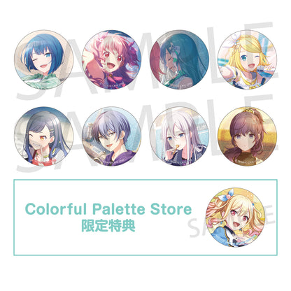 【予約商品】グリッター缶バッジ イベントイラストコレクション vol.45 B BOX 特典付き［天馬 咲希］