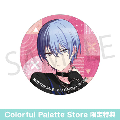 【予約商品】グリッター缶バッジ イベントイラストコレクション vol.47 A BOX 特典付き［青柳 冬弥］