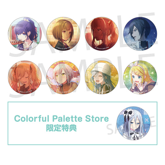 【予約商品】グリッター缶バッジ イベントイラストコレクション vol.47 C BOX 特典付き［宵崎 奏］