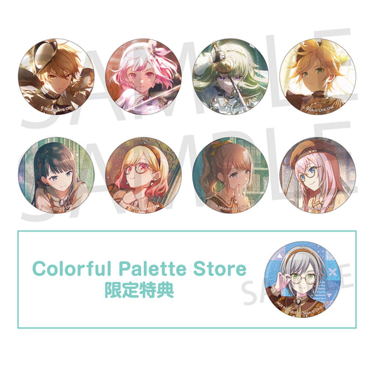 【予約商品】グリッター缶バッジ イベントイラストコレクション vol.48 B BOX 特典付き［日野森 志歩］