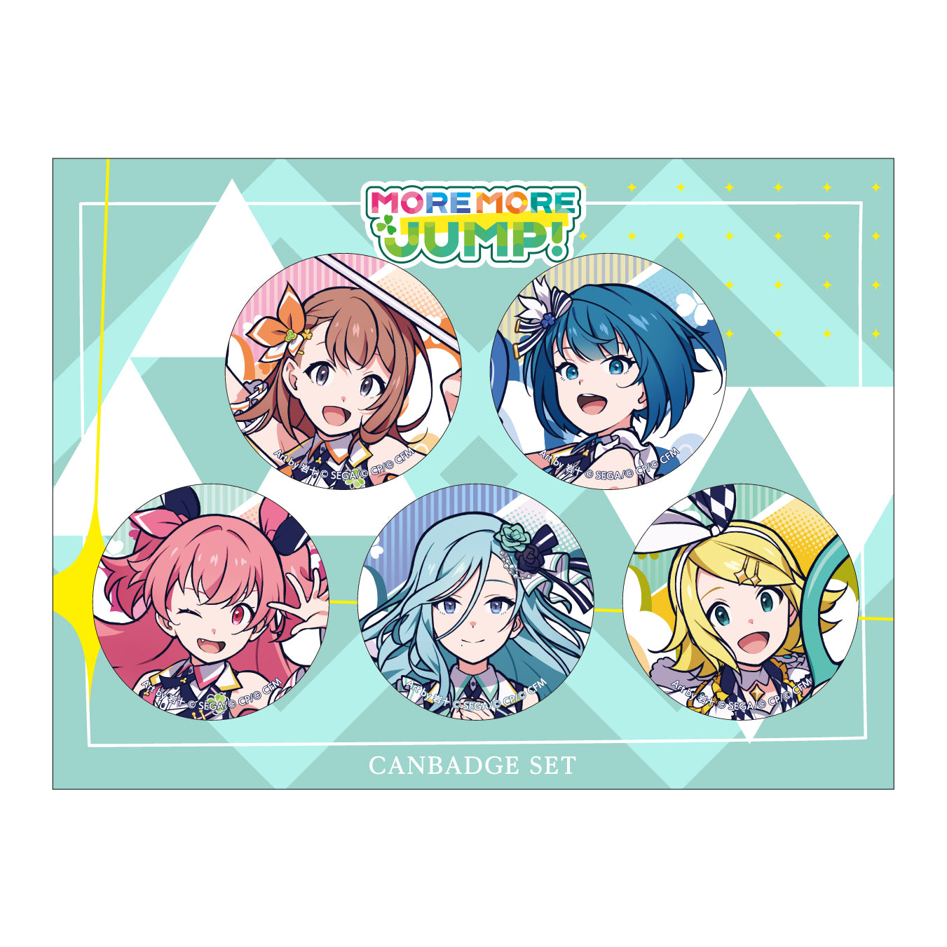 【予約商品】メタモリボン 缶バッジセット