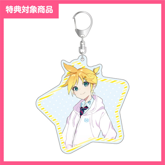 【予約商品】【特典対象】神山高校文化祭描き下ろしイラスト アクリルキーホルダー 鏡音レン