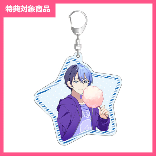 【予約商品】【特典対象】神山高校文化祭描き下ろしイラスト アクリルキーホルダー 青柳 冬弥