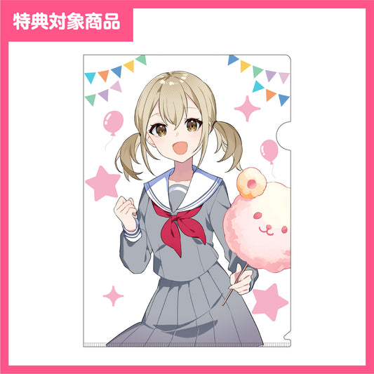 【予約商品】【特典対象】神山高校文化祭描き下ろしイラスト クリアファイル 小豆沢 こはね