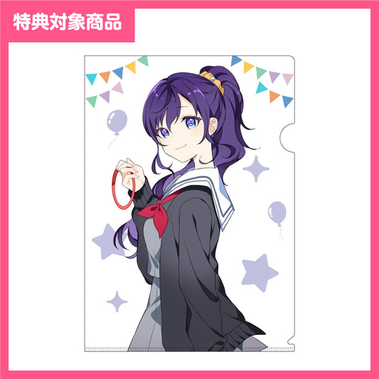 【予約商品】【特典対象】神山高校文化祭描き下ろしイラスト クリアファイル 朝比奈 まふゆ