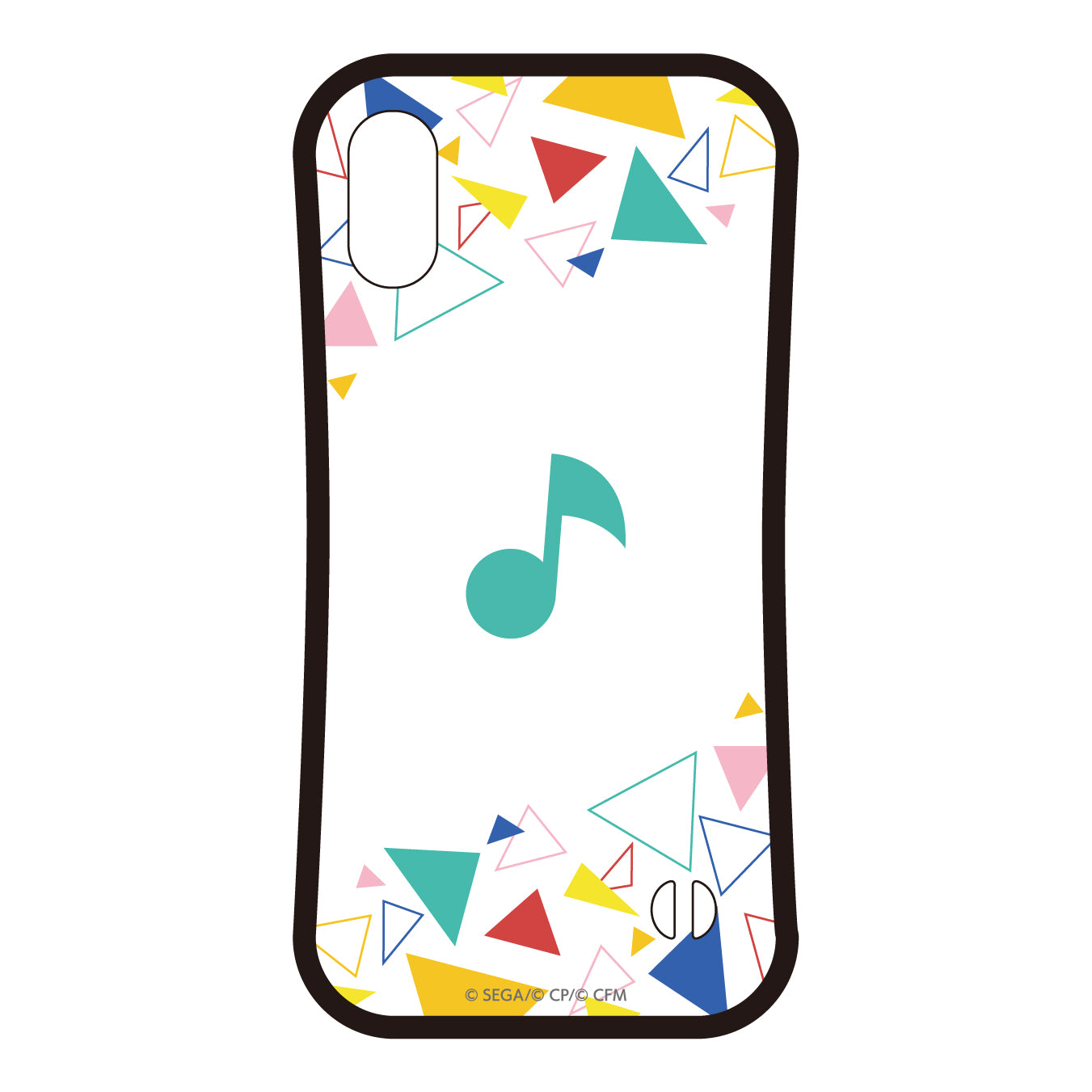 iPhoneタフケース ［バーチャル・シンガー］ iPhoneX/XS兼用