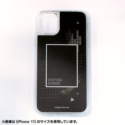 【予約商品】ネオンサンドiPhoneケース［バーチャル・シンガー］ iPhone 6/6s/7/8/SE2兼用