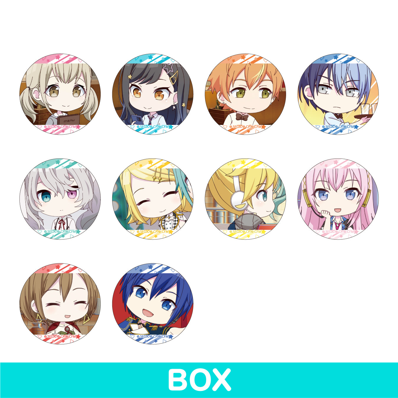 【予約商品】ぷちセカ 缶バッジコレクション C BOX