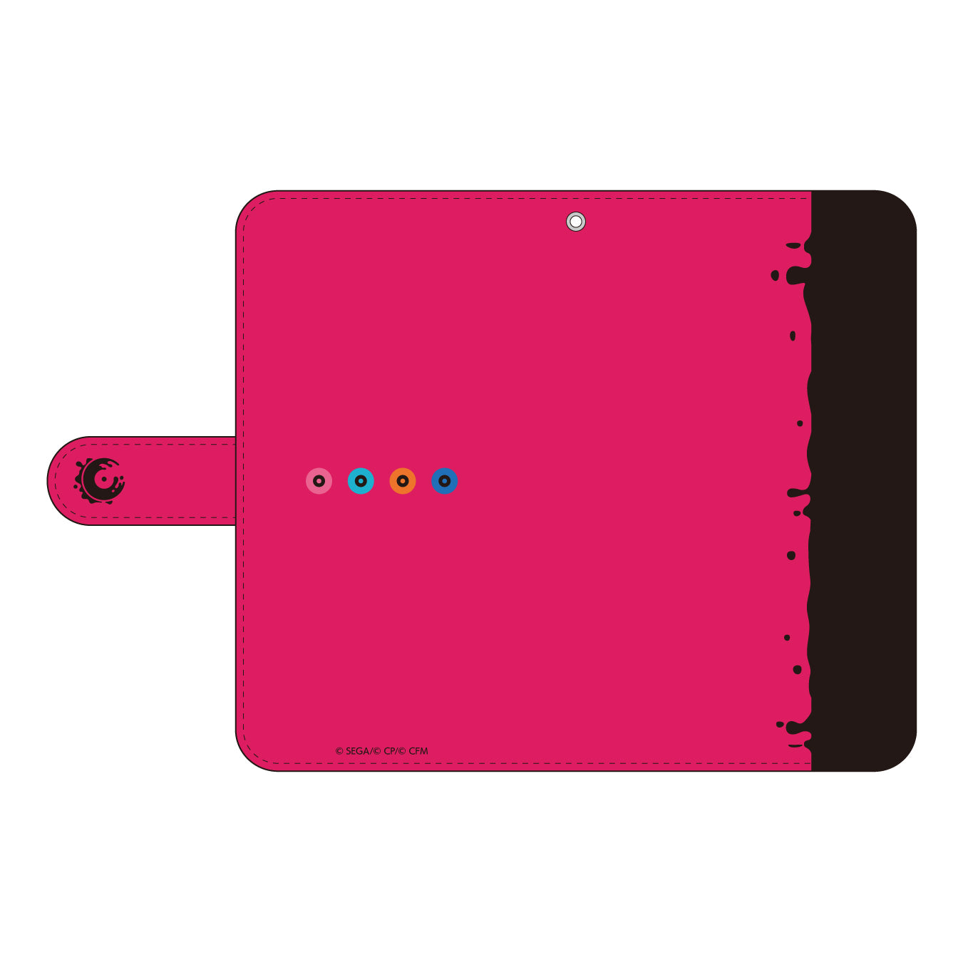 予約商品】手帳型スマホケース ［Vivid BAD SQUAD］ Lサイズ