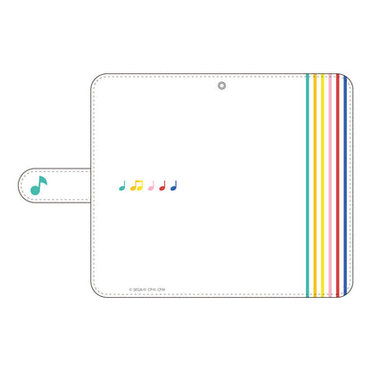 【予約商品】手帳型スマホケース ［バーチャル・シンガー］ Lサイズ