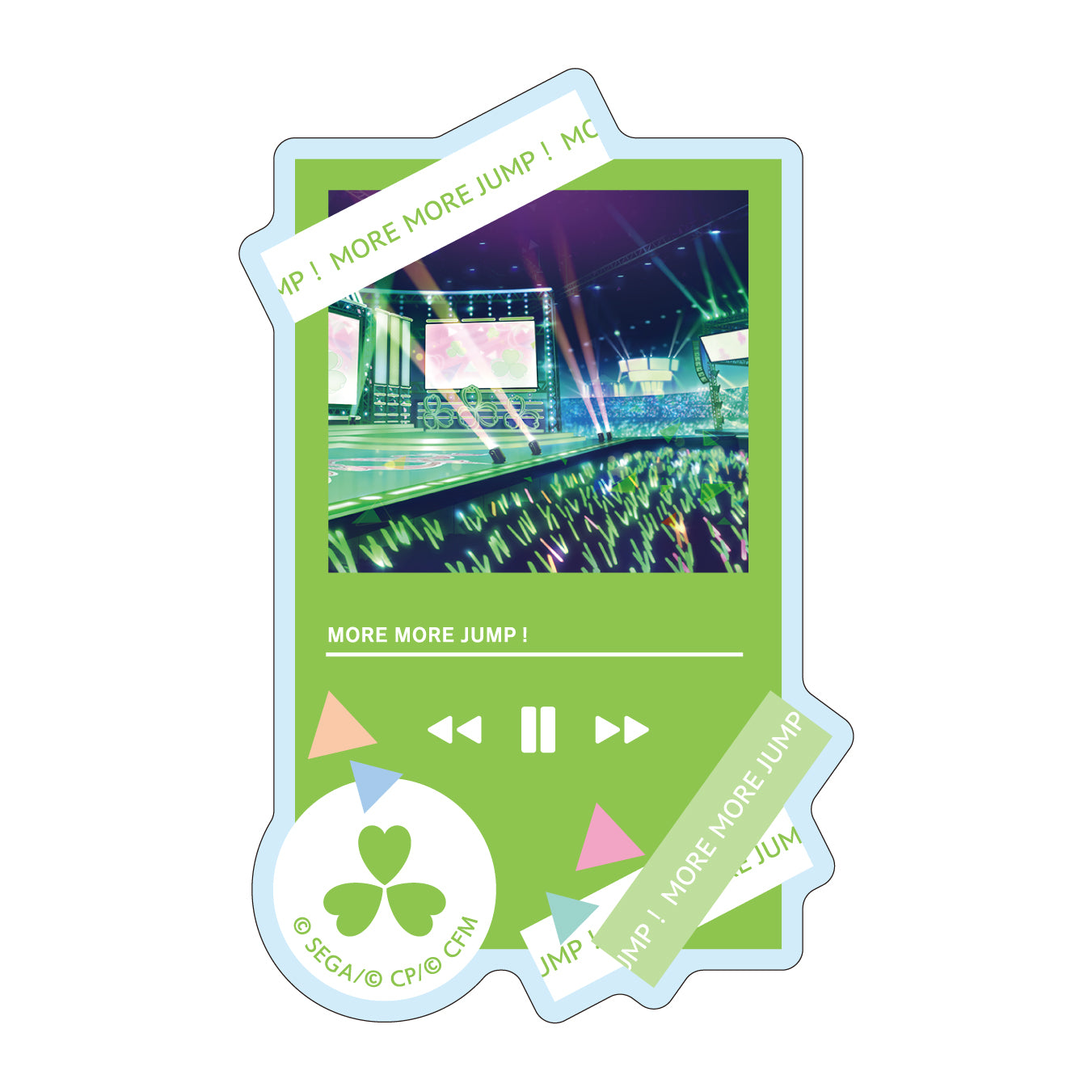 【予約商品】ステッカー［MORE MORE JUMP！］