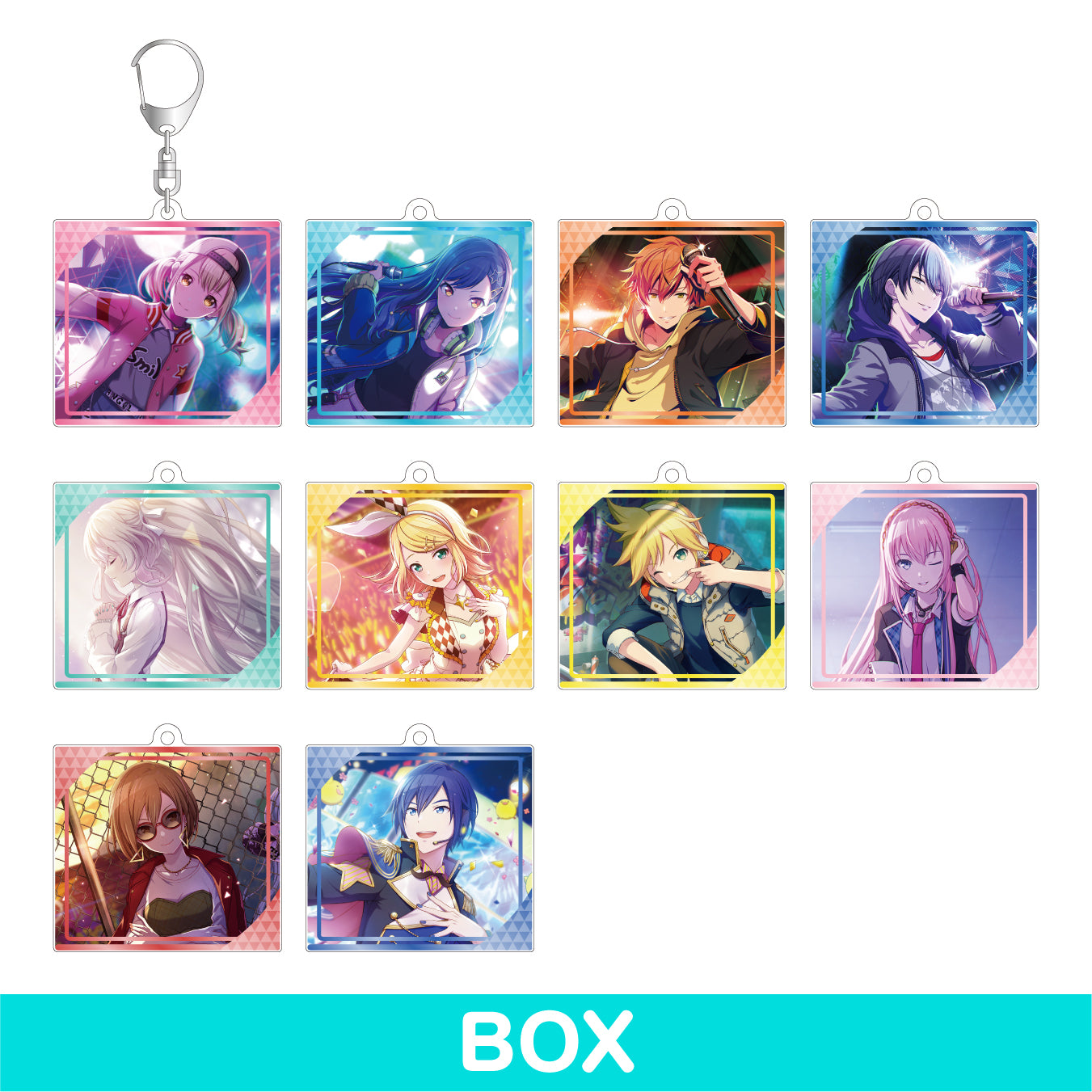 グリッターアクリルキーホルダーコレクション vol.1 C BOX