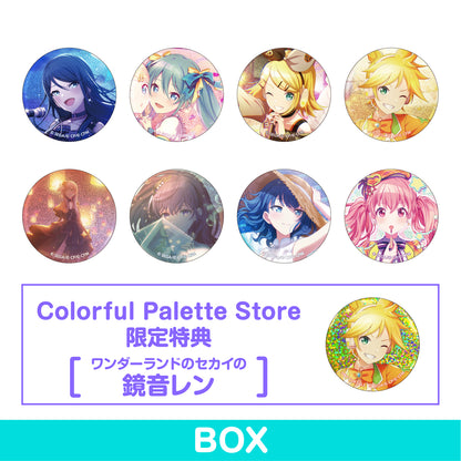 【予約商品】グリッター缶バッジコレクション vol.3 A BOX 特典付き［ワンダーランドのセカイの鏡音レン］