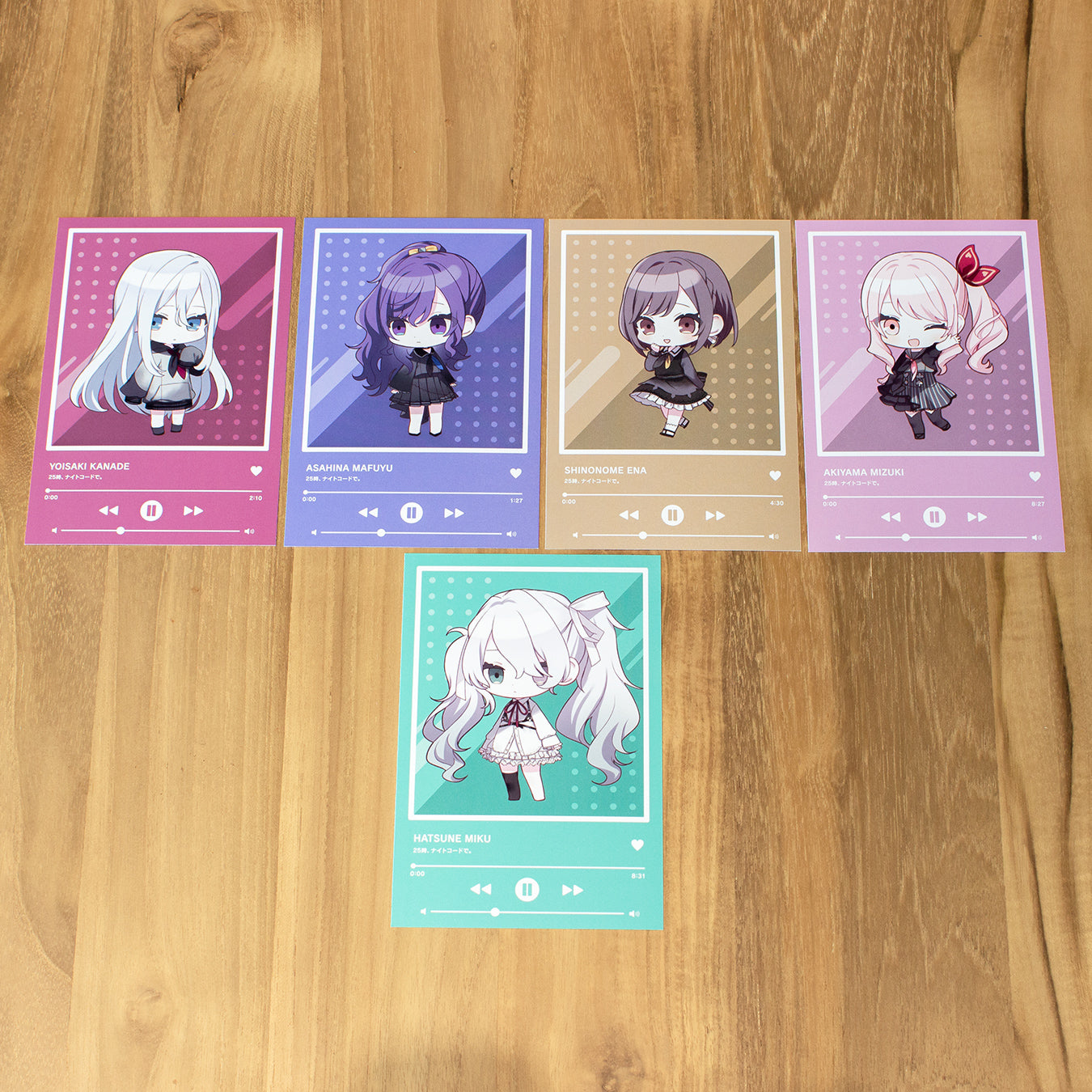 予約商品】ポストカードセット［25時、ナイトコードで。］Art by